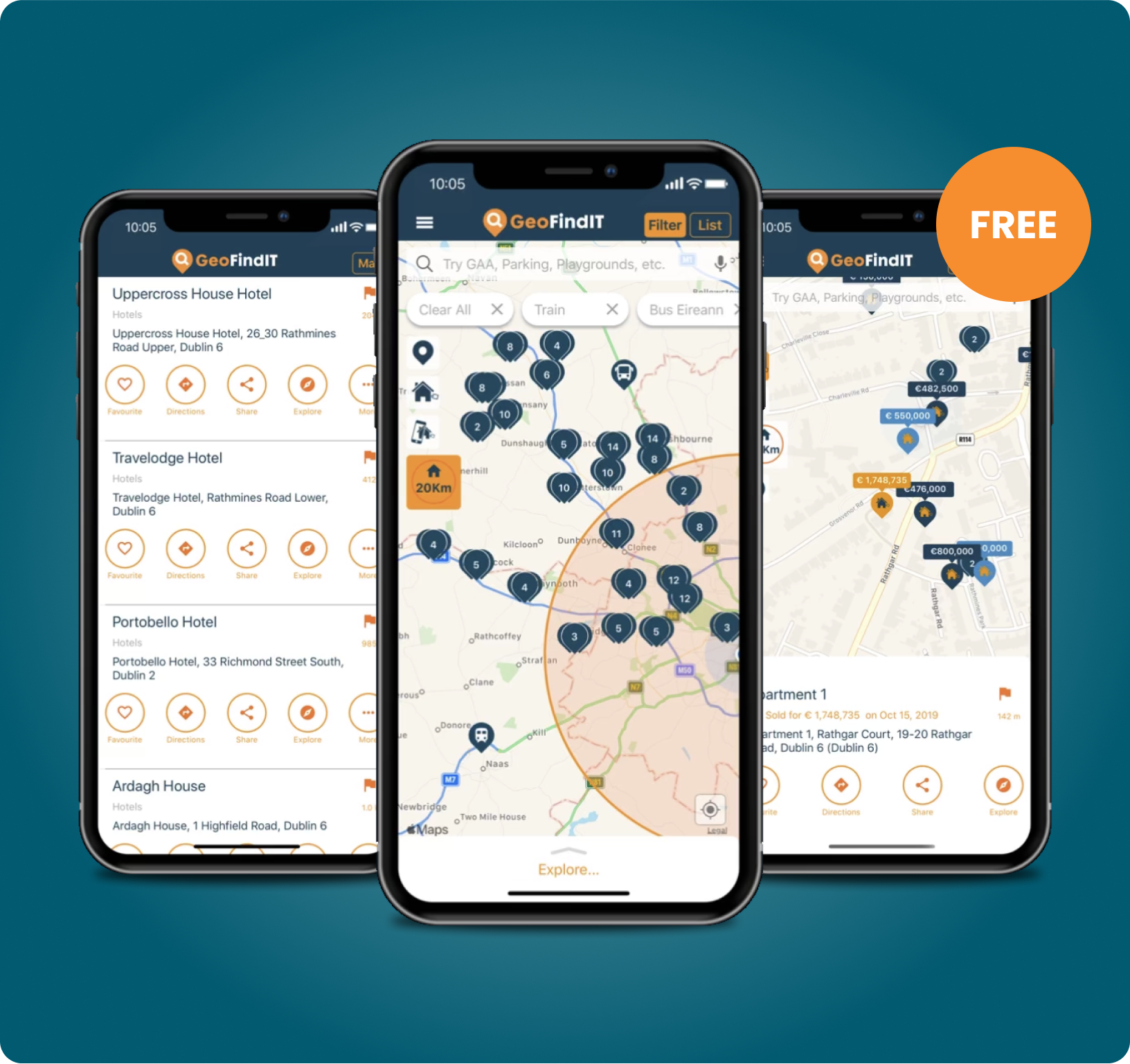 Geodirectory app with business locations